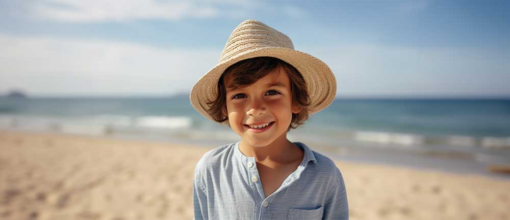 Sun protection clothing for teens